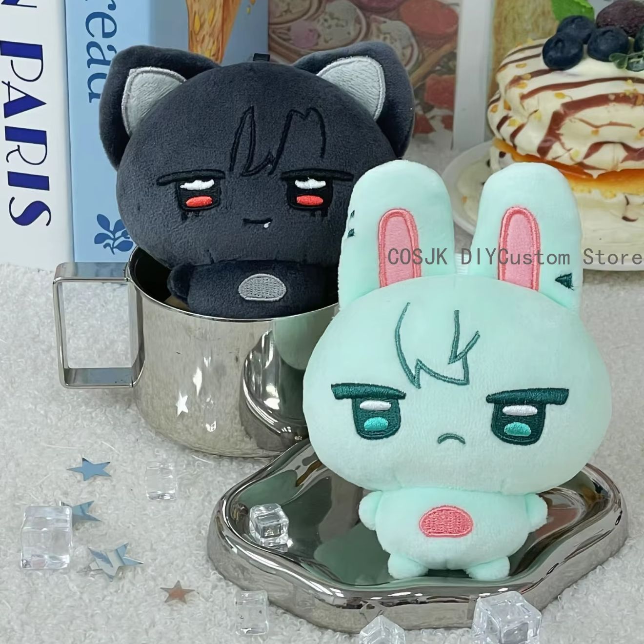 Body Jewelry - Gantungan Kunci Boneka Plush 10cm Karakter