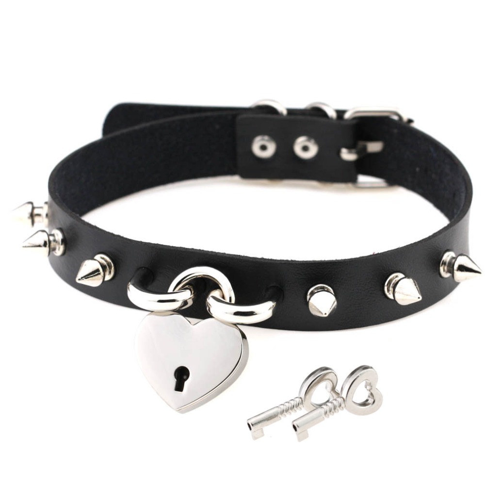 Kalung Choker Lonjakan Punk un - Goth Punk Spike Choker ulasan dan harga