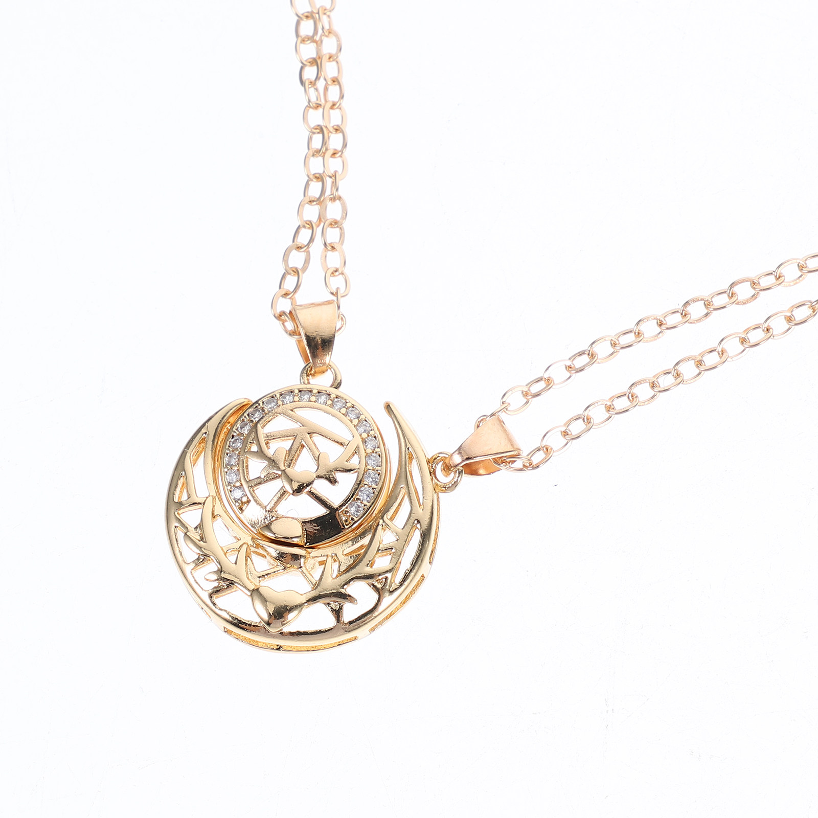1 Pasang Kalung Matahari dan B - Magnetic Couple Matching Necklaces ulasan dan harga