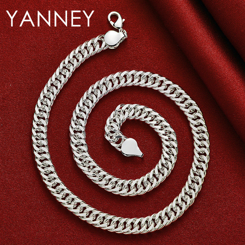 Kalung rantai ular 925 inci pe - Cuban Link Chain 12Mm ulasan dan harga