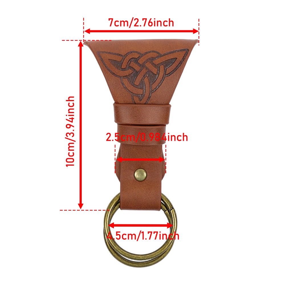Rok Kulit PU Abad Pertengahan, - Rings ulasan dan harga