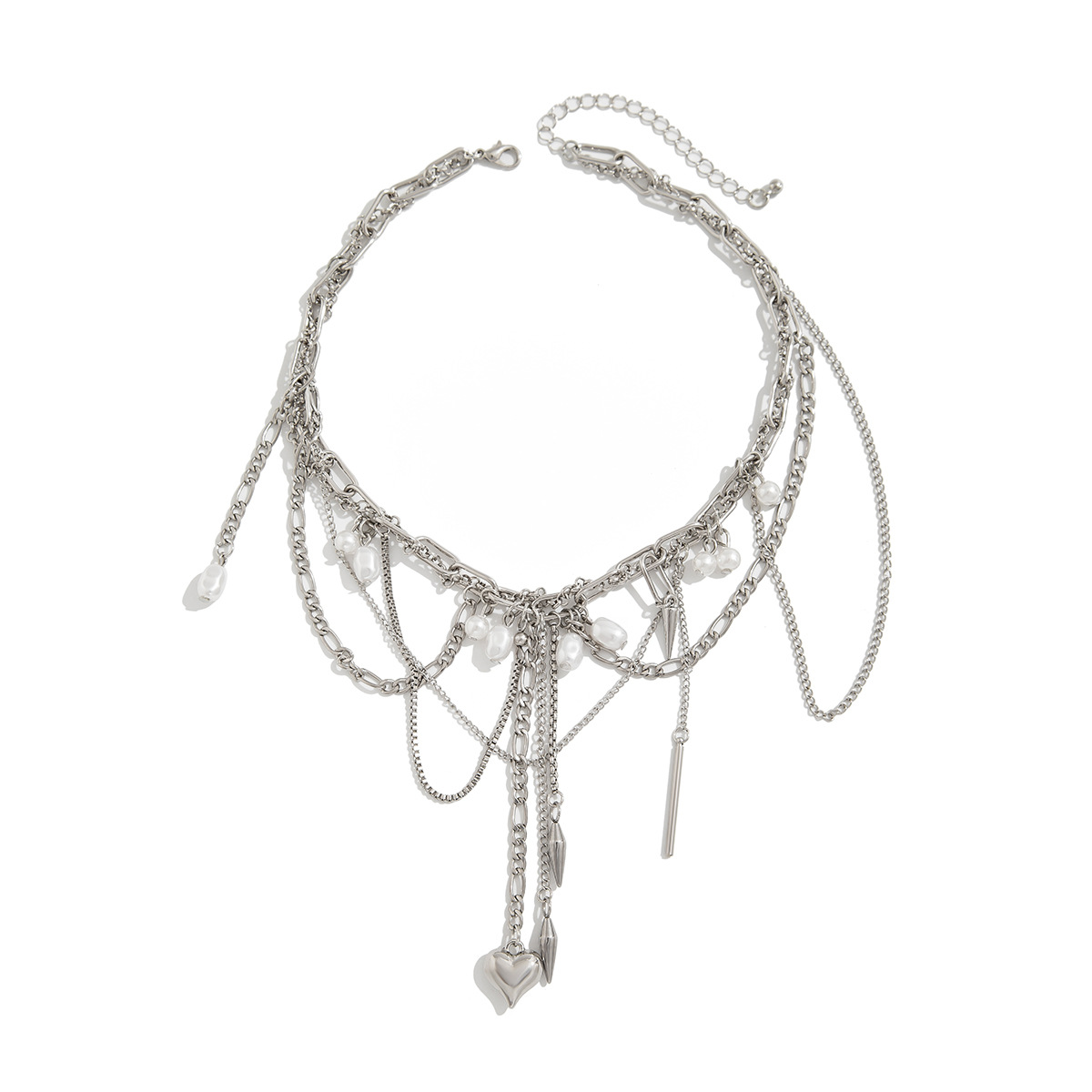 Kalung Mutiara Imitasi Vintage - Pearl Choker Necklace Vintage ulasan dan harga
