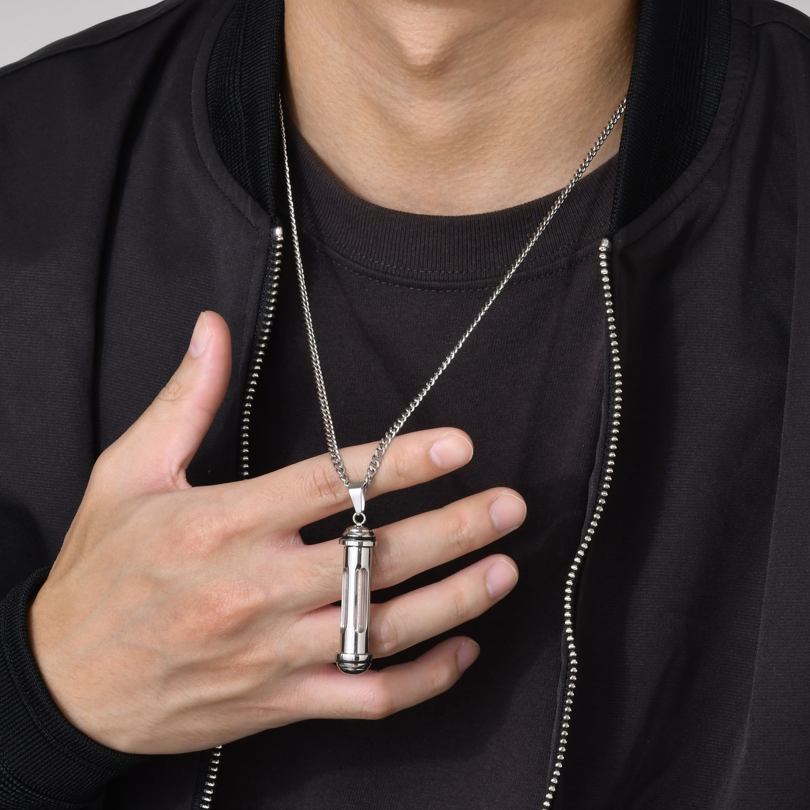 Vnox Kalung Baja Tahan Karat P - Cuban Link Chain 12Mm ulasan dan harga