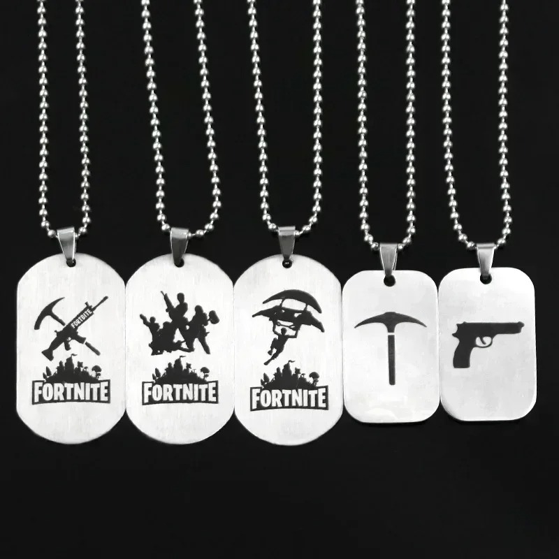 Kalung Anime Game Fortnite Kal - Anime Pendant Necklace ulasan dan harga