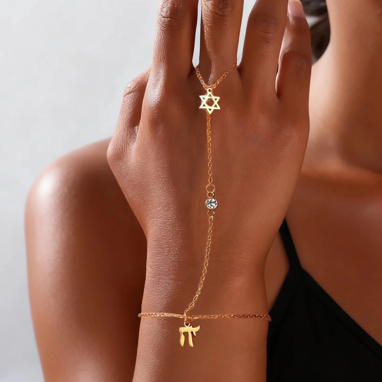 Gelang Jari Baja Anti Karat Bi - Bracelets ulasan dan harga