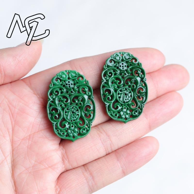 2 Buah Aksesori Ukiran Berongg - Earrings ulasan dan harga