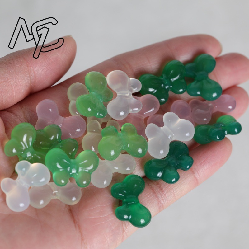 2 Buah Chalcedony Alami Dua Si - Earrings ulasan dan harga
