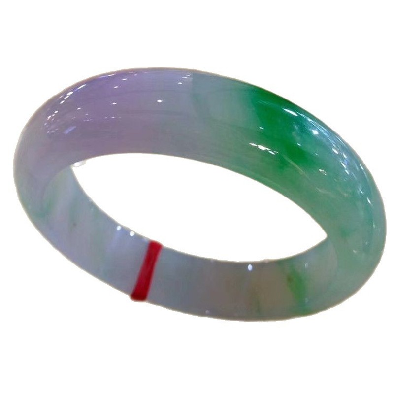 Jadeite Ungu Alami, Tekstur Se - Bracelets ulasan dan harga